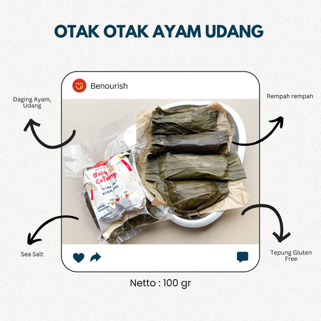 

Otak-Otak Ayam Udang by Benourish Catering