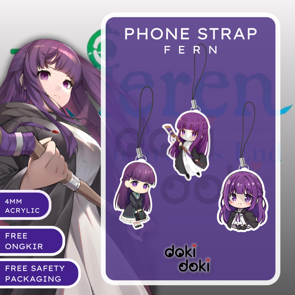 PHONE STRAP HP FERN FRIEREN Beyond Journey's End