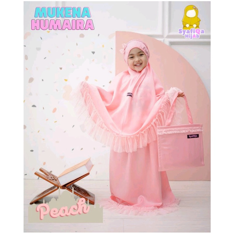 Syafiqa Hijab | Mukena Humaira | Mukena Anak | Mukena Syafiqa