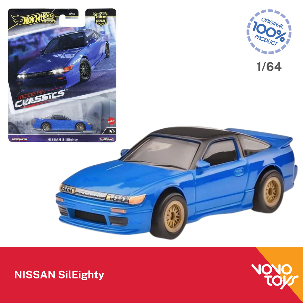 Hot Wheels Premium Nissan SiEighty  HotWheels Premium