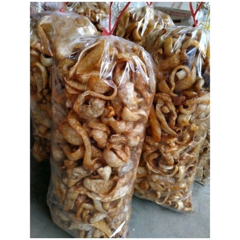 

KERUPUK KULIT KERBAU ASLI / KERUPUK RAMBAK SAPI KHAS CIREBON 500GRAM