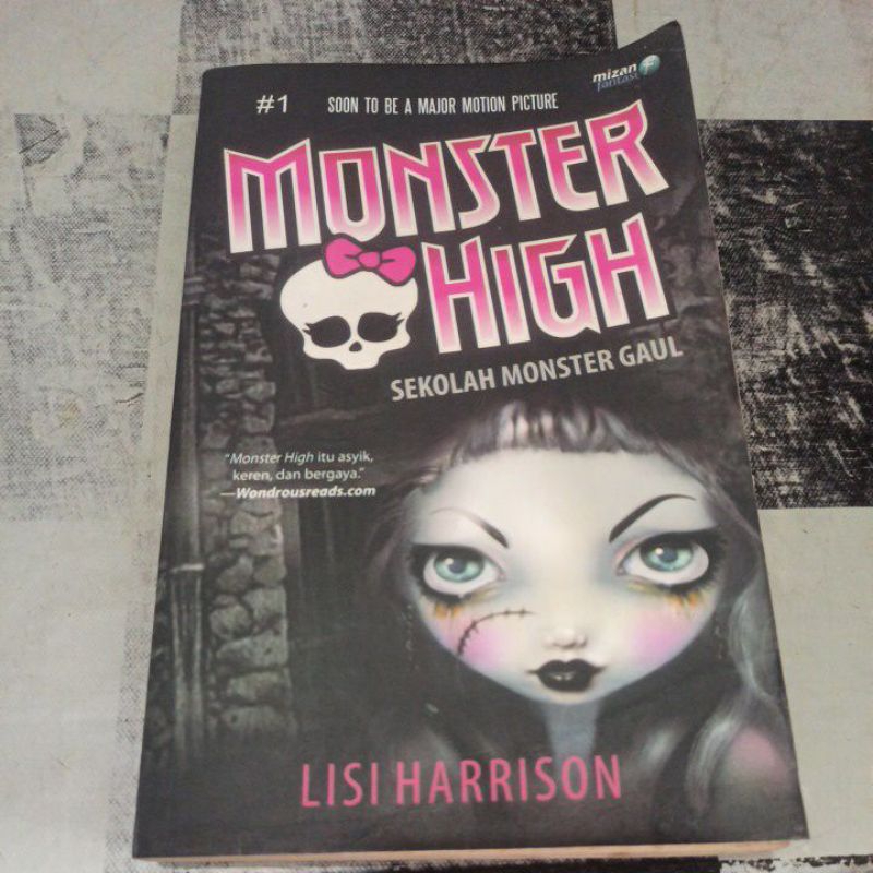 BUKU MONSTER HIGH, SEKOLAH MONSTER GAUL