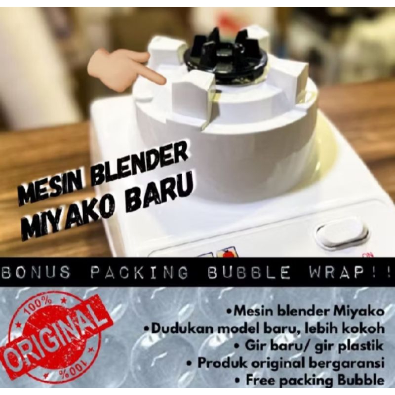 Mesin blender Miyako BL 101 PL / BL 101 GS BARU