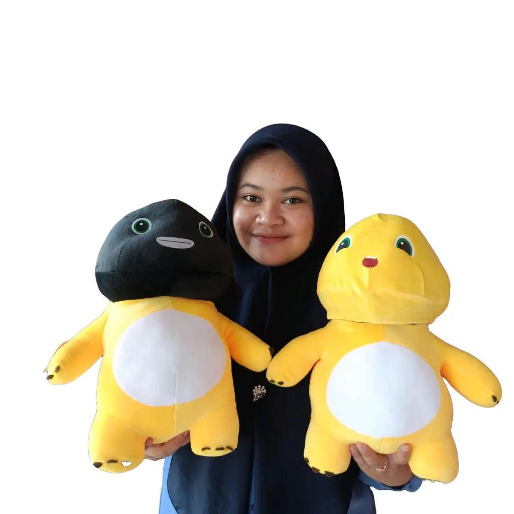 Boneka Dino Nailong Kepala Gosong Boneka Dino Nailong Gosong 40cm