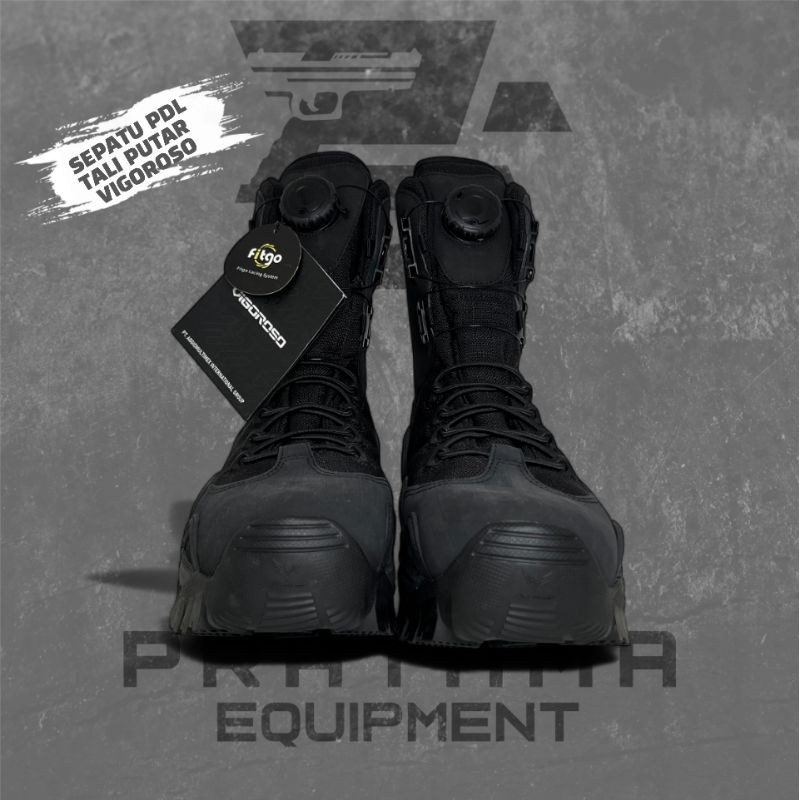 SEPATU PDL / SEPATU PDL TALI PUTAR / SEPATU PDL TALI PUTAR VIGOROSO
