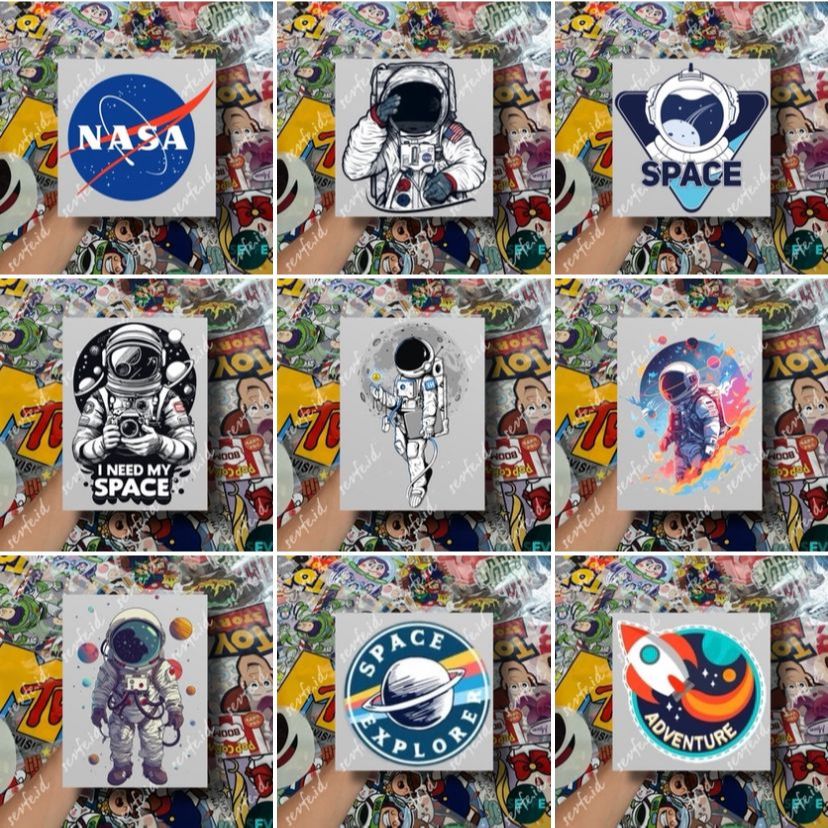 

Stiker Sablon Setrika Sablon NASA