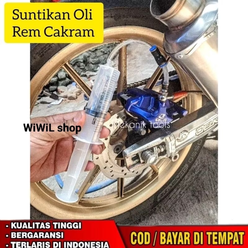 Alat Kuras Minyak Rem cakram Suntikan Minyak rem Buang Angin Rem cakram motor mobil