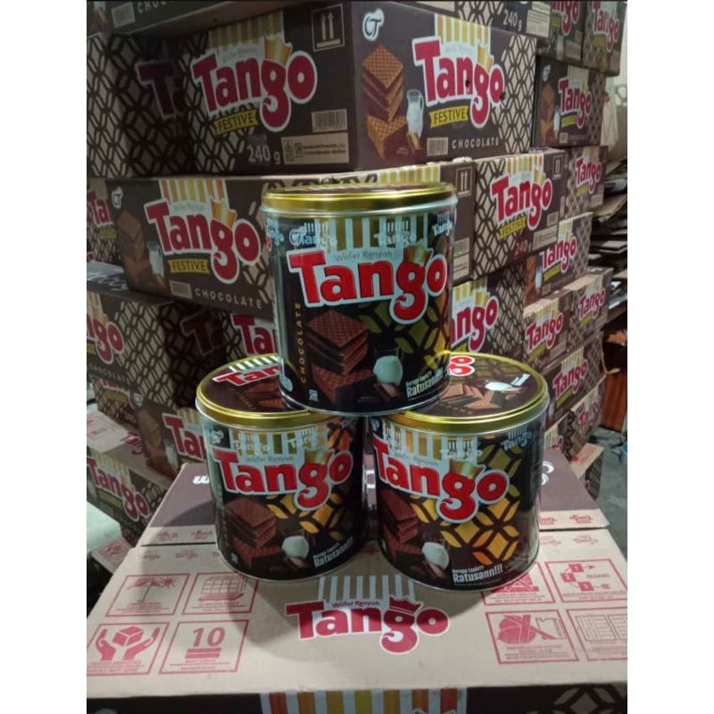 

[TERMURAH] Tango kaleng coklat harga perkaton isi 6 expired Juni 2025