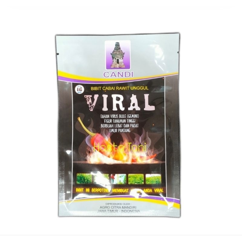 Benih Cabai Rawit VIRAL 10Gr