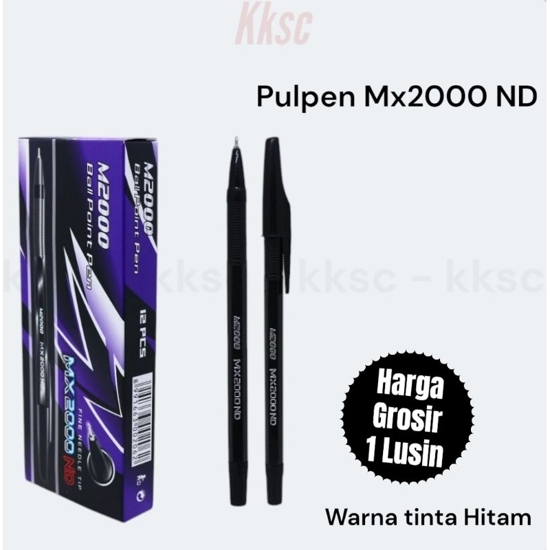 

Grosir Pulpen MX2000ND Hitam isi 12 Pcs / 12PCMX2