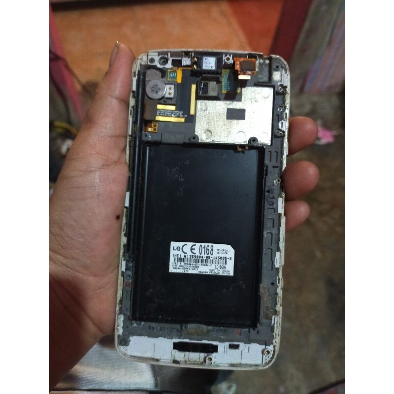 lcd LG G pro lite D686 bekas copotan normal