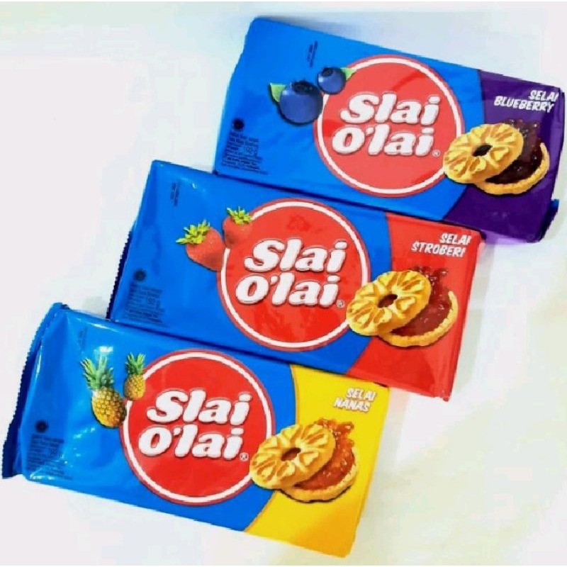 

SLAI OLAi FAMILY PACK 192gr - biskuit dengan selai buah manis dan asli