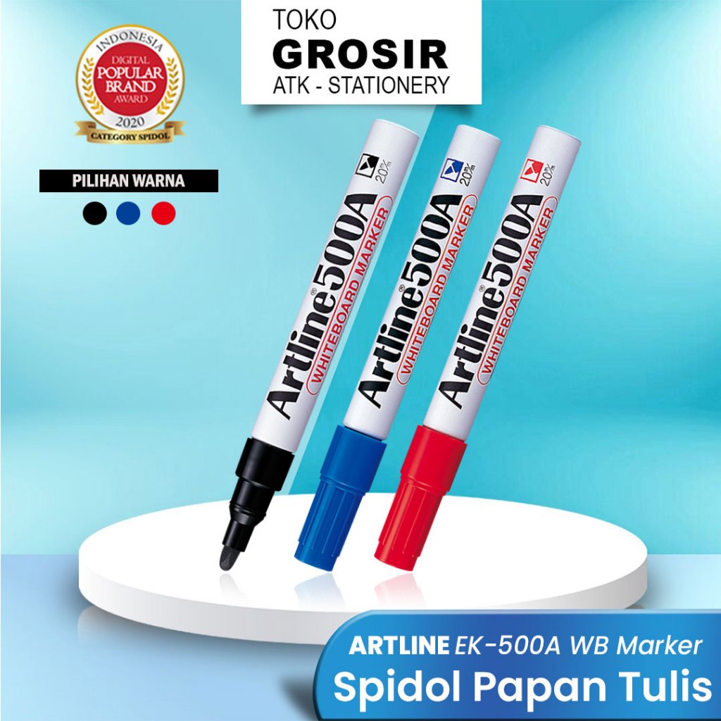 

GROSIR Spidol Artline Whiteboard Marker EK-500A