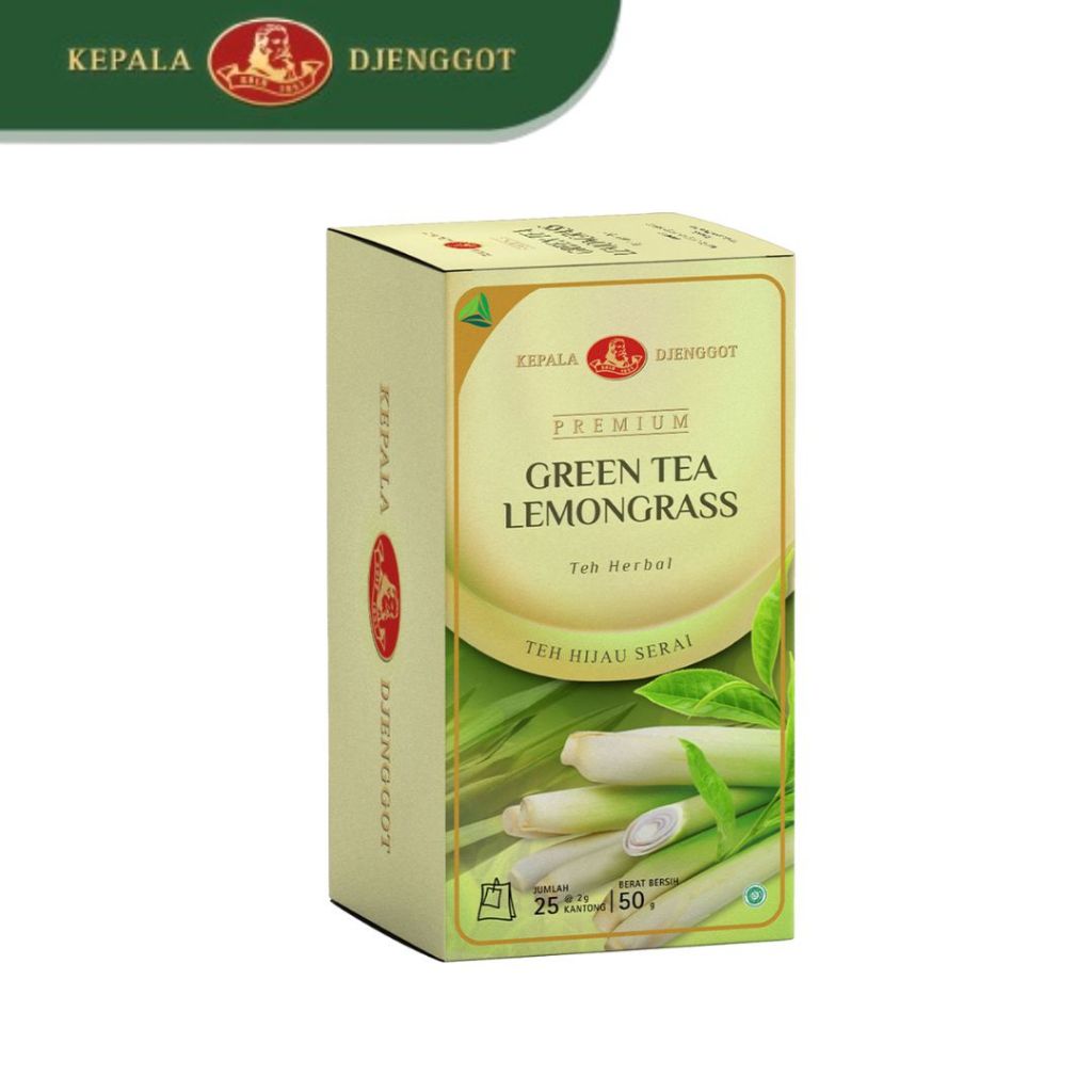 

Kepala Djenggot Green Tea Lemongrass Premium 25's 50 gr