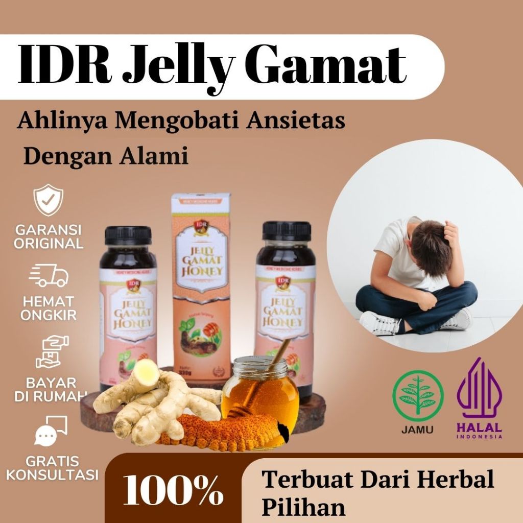 Obat Ansietas - IDR Jelly Gamat- Testimoni Terbukti 100%