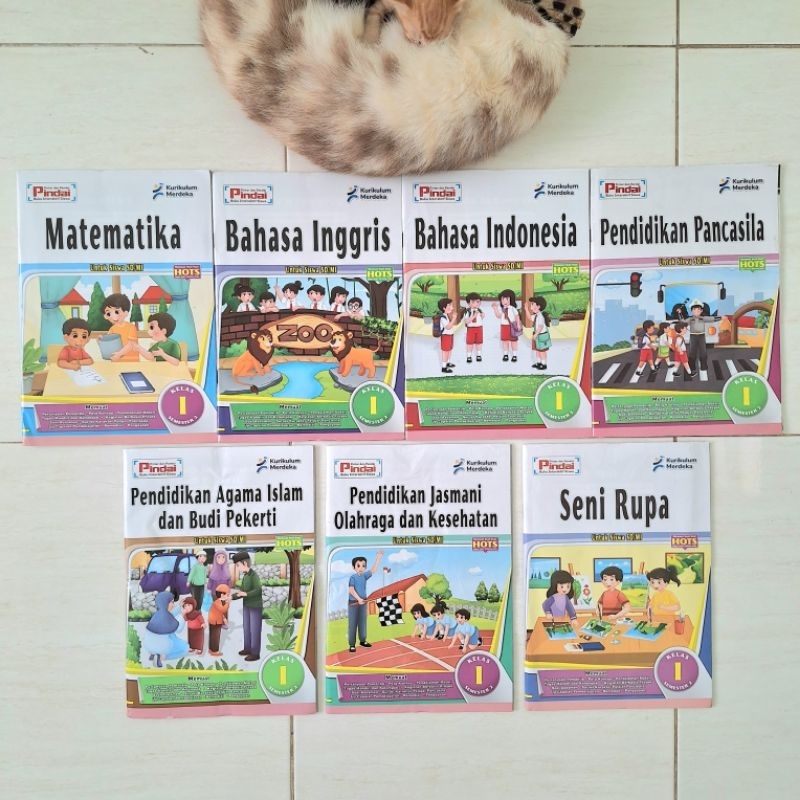 LKS PINDAI SD / Modul / Buku Siswa PINDAI SD / MI Kurikulum Merdeka K-21 SEMESTER 2 kelas 1 kelas 2 
