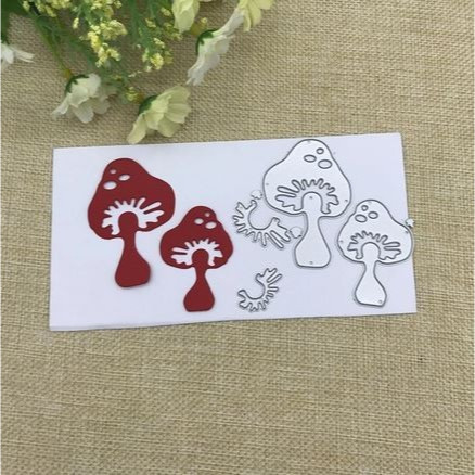 

Cutting Dies - Parent-child Mushrooms Pattern (2pcs)