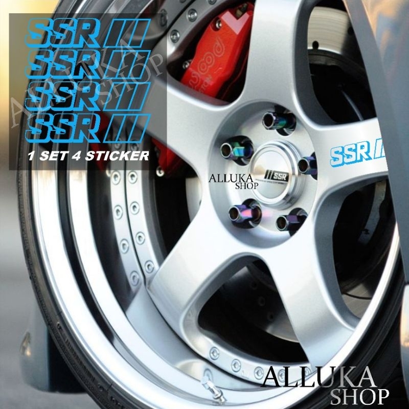 sticker velg mobil. sticker velg ssr