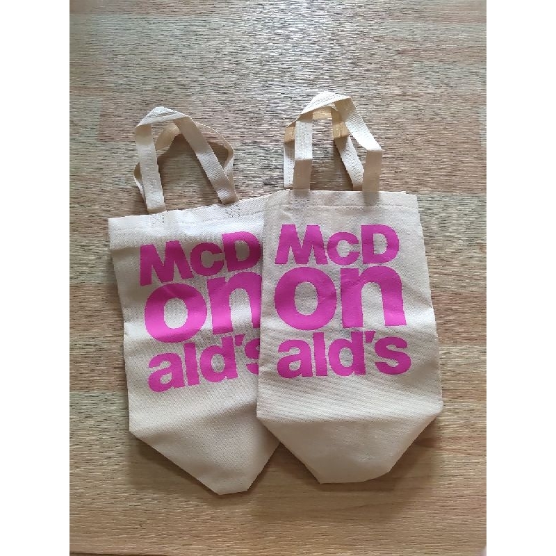 Totebag Tas Belanja McD/Fore Coffee/Starbucks/Chatime / Reusable shopping bag