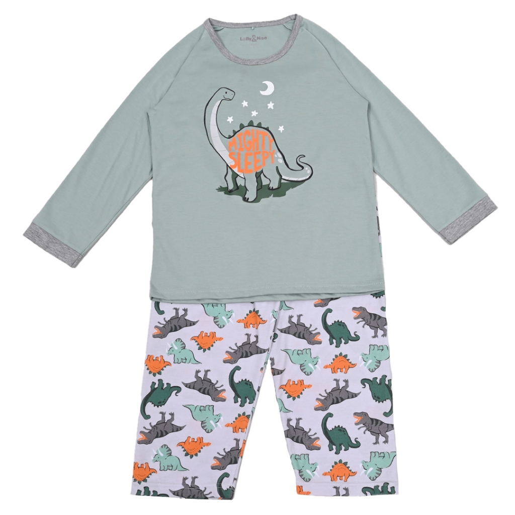 Star (ex Rambla) - Lolly & Noe Setelan Piyama Anak Laki-Laki Lengan Panjang Mighty Sleepy