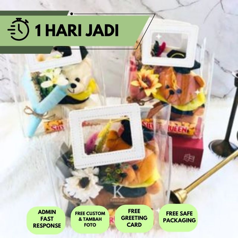 TAS HAMPERS WISUDA HAMPERS BAG GRADUATION PVC BAG