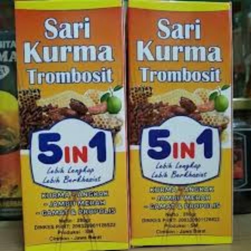 

Sari Kurma Trombosi Original 100% 5 in 1