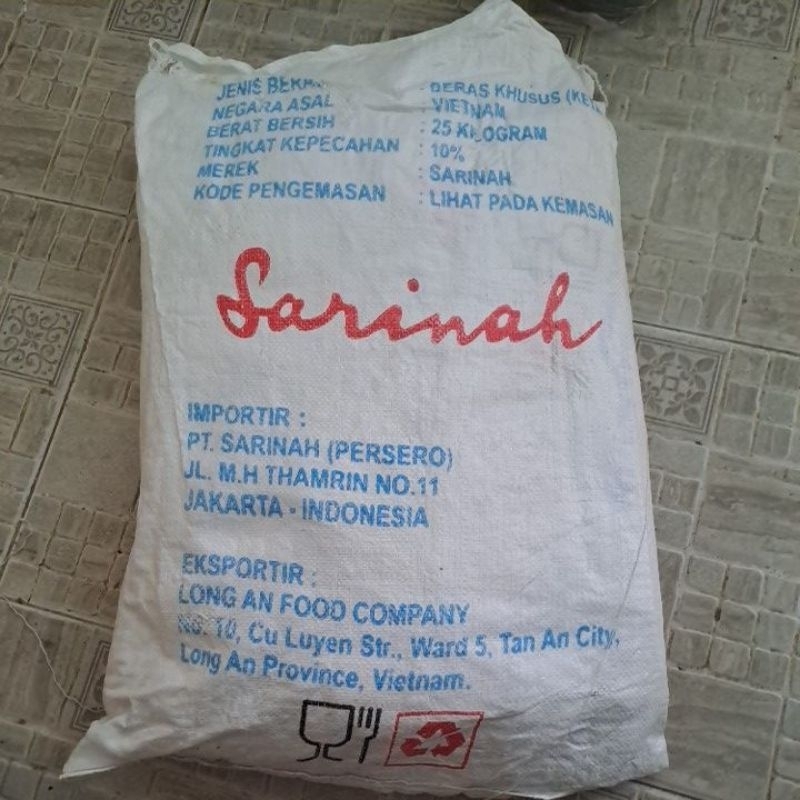 karung bekas 25 kg