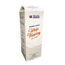 

Trans Whip Topping / Non Dairy Silver 1000g