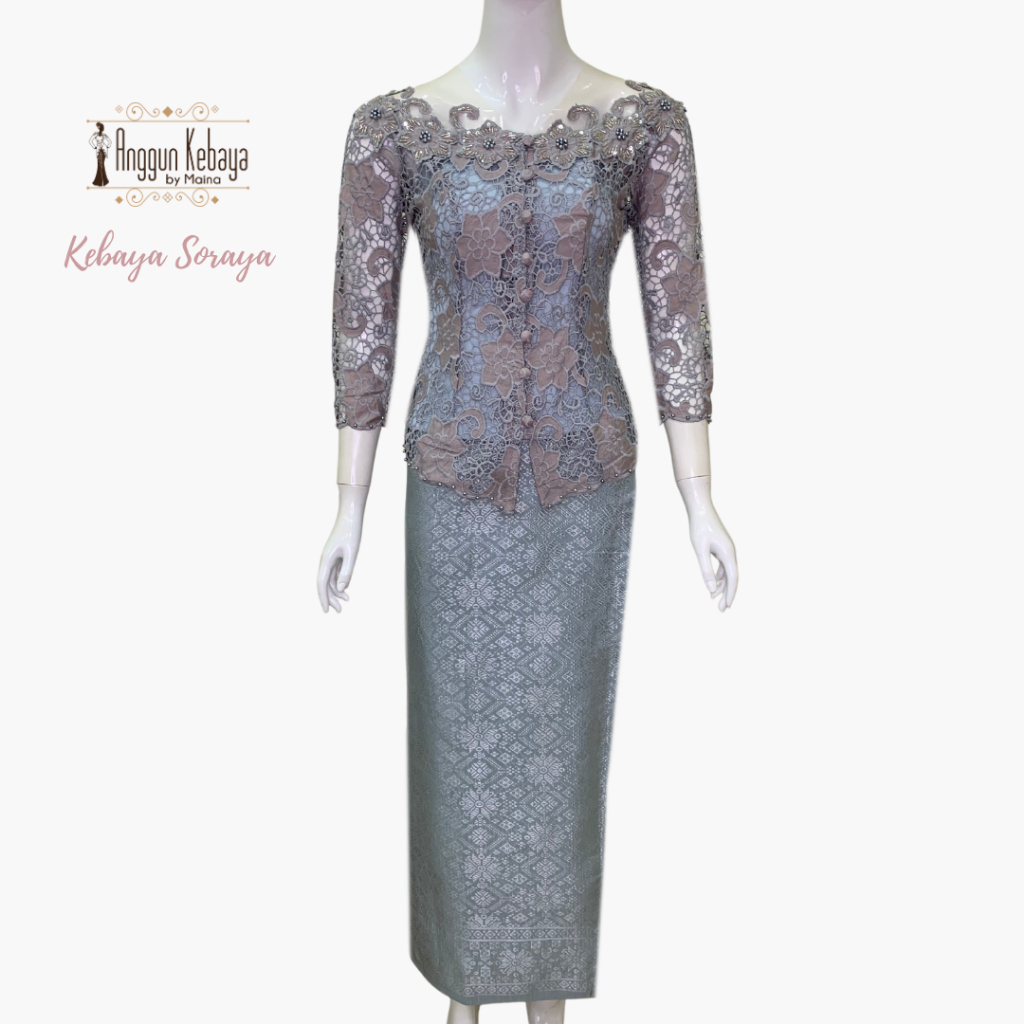 ANGGUN KEBAYA - Kebaya Wisuda - Kebaya Sabrina - Kebaya Lamaran - Kebaya Modern - Kebaya Prada - Keb