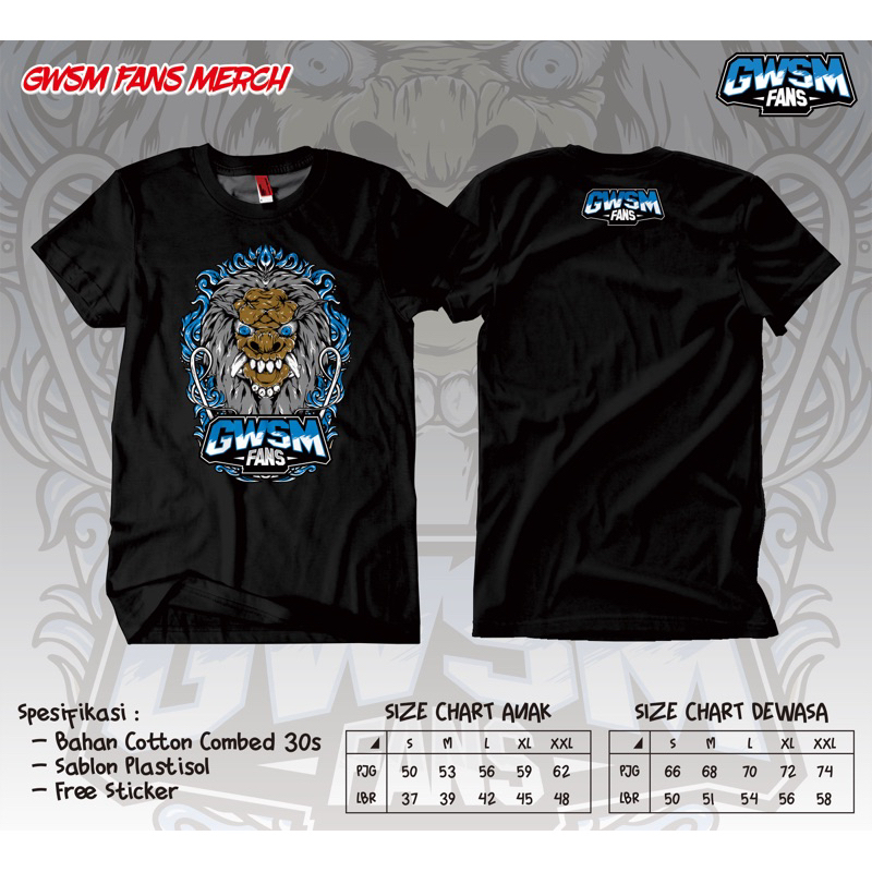 kaos fans gwsm