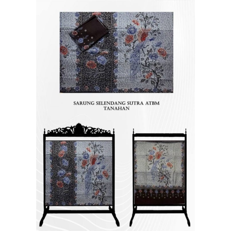 kain batik tulis sutra ATBM sarung slendang tanahan