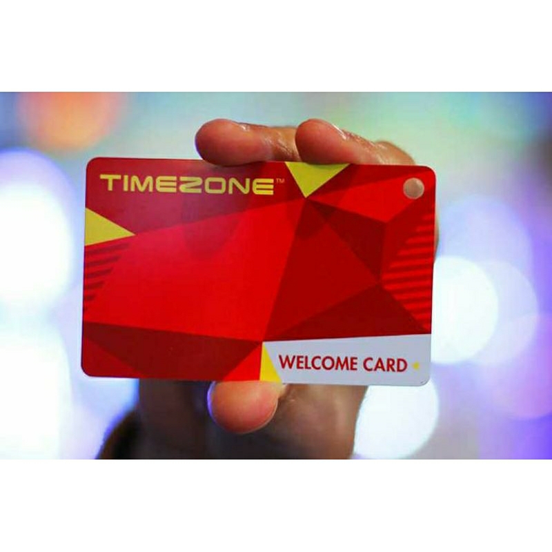 Timezone Kartu Welcome Card