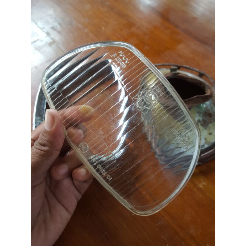Headlamp Kaca Reflektor siem lampu depan vespa Super Sprint