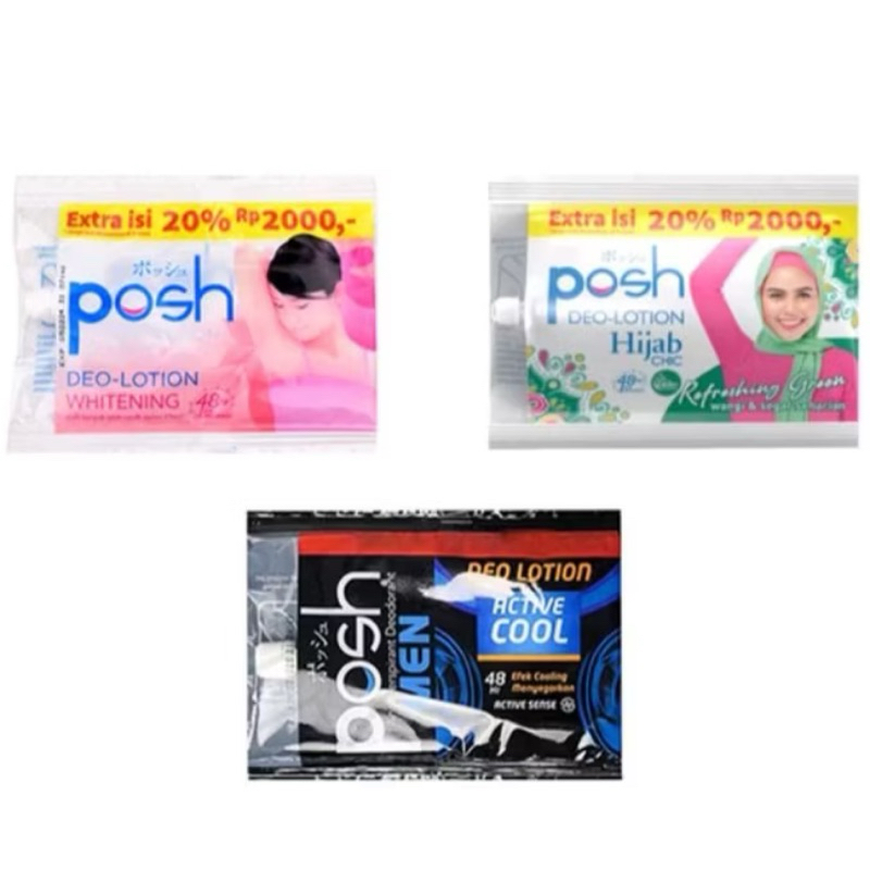 Posh deodorant sachet