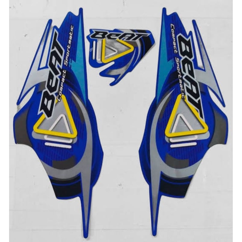 STRIPING BEAT KARBU 2009 BIRU