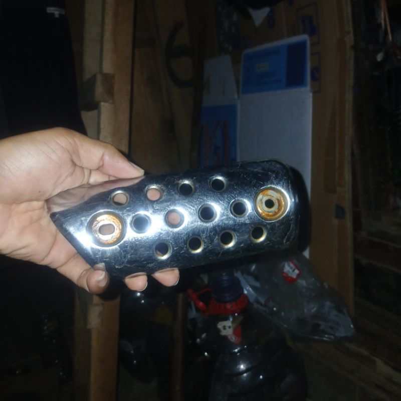 pelindung knalpot Suzuki shogun SP 125 old original murah