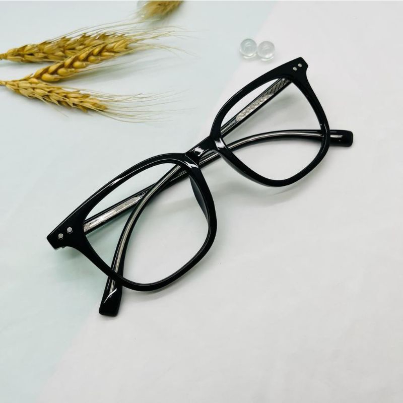 kacamata minus -2,5 Blueray. warna hitam. model kotak pria dan wanita