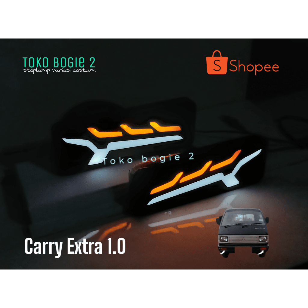 SEIN BEMPER DEPAN CARRY EXTRA 1.0 FULL AKRILIK CUTTING LASER