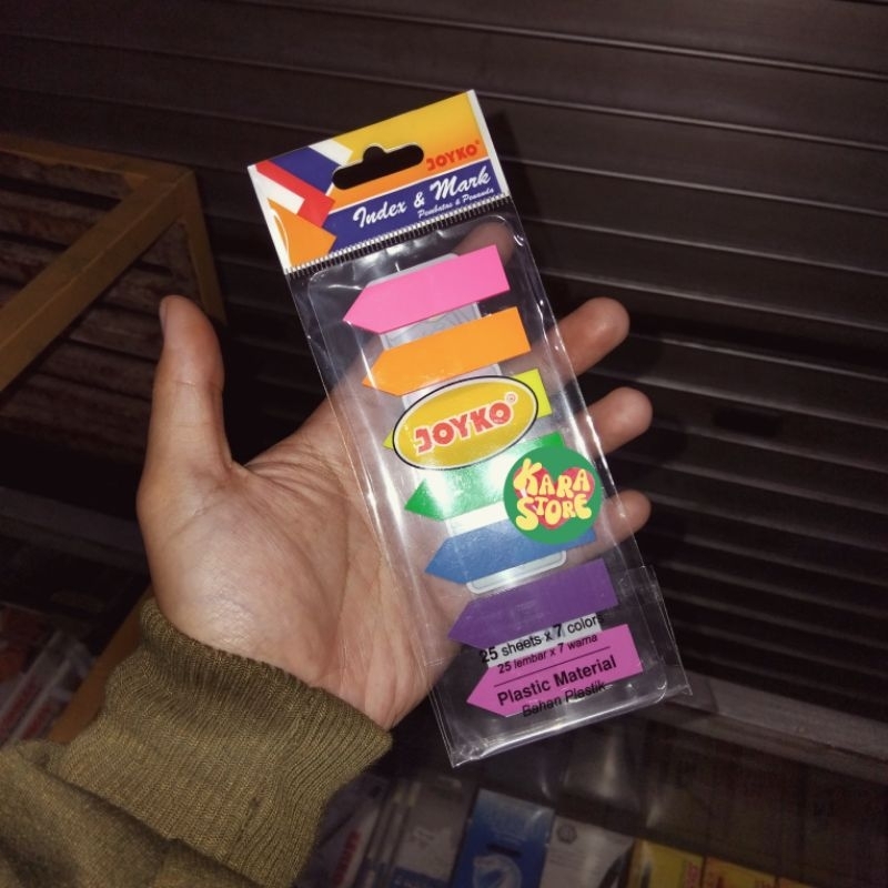 

Pembatas Buku Bening Warna