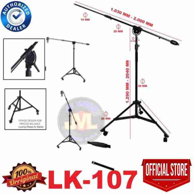 Stand Microphone Long Boom Studio Boom Mic Stand Mic Studio