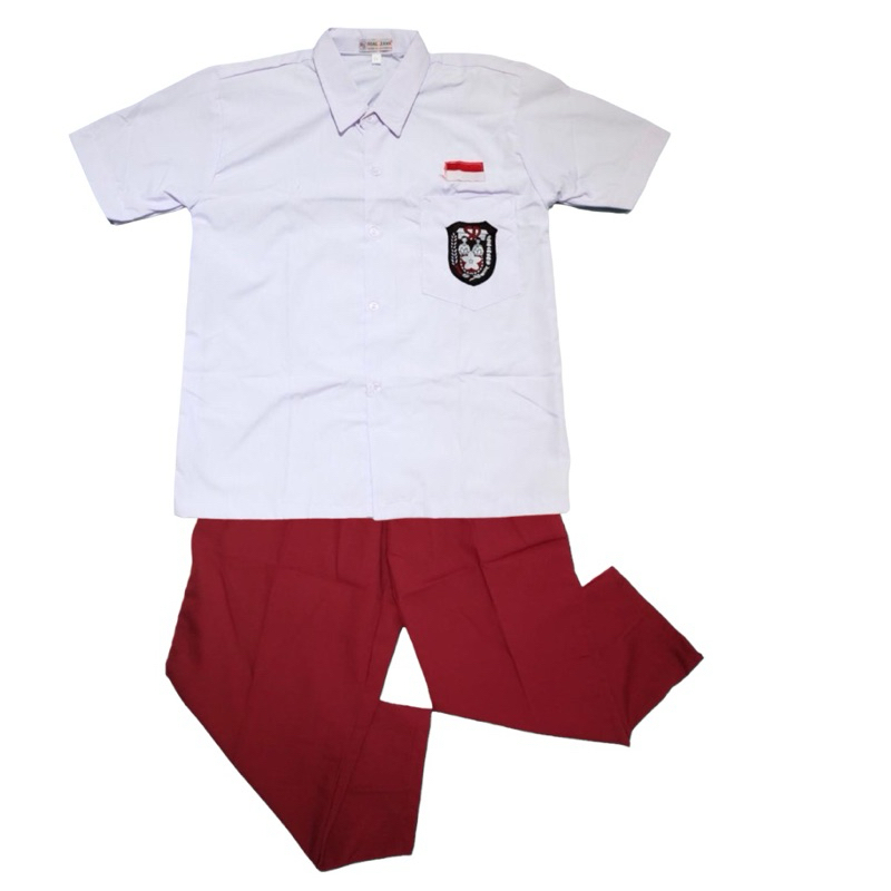 

Pulapaq Store Setelan Super Lengkap ,Lengkap,Baju+Celana Seragam Sekolah Sd Laki Baju Pendek Celana