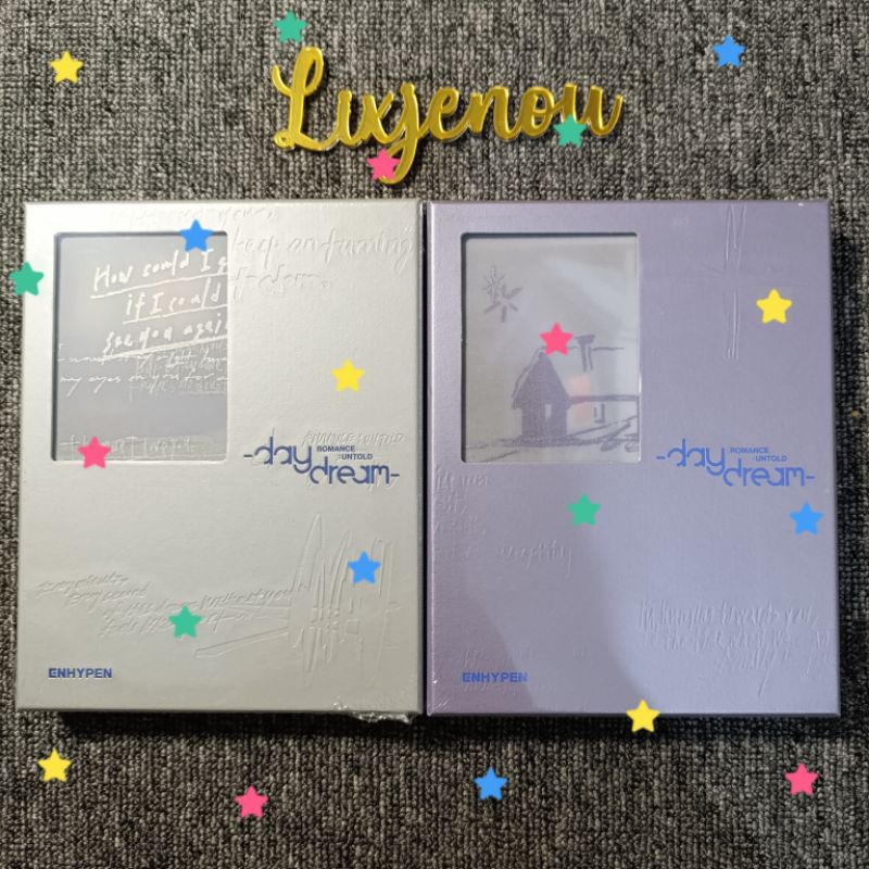 [READY] ALBUM DAYDREAM SEALED BLUE NOON WHITE MIDNIGHT ENHYPEN