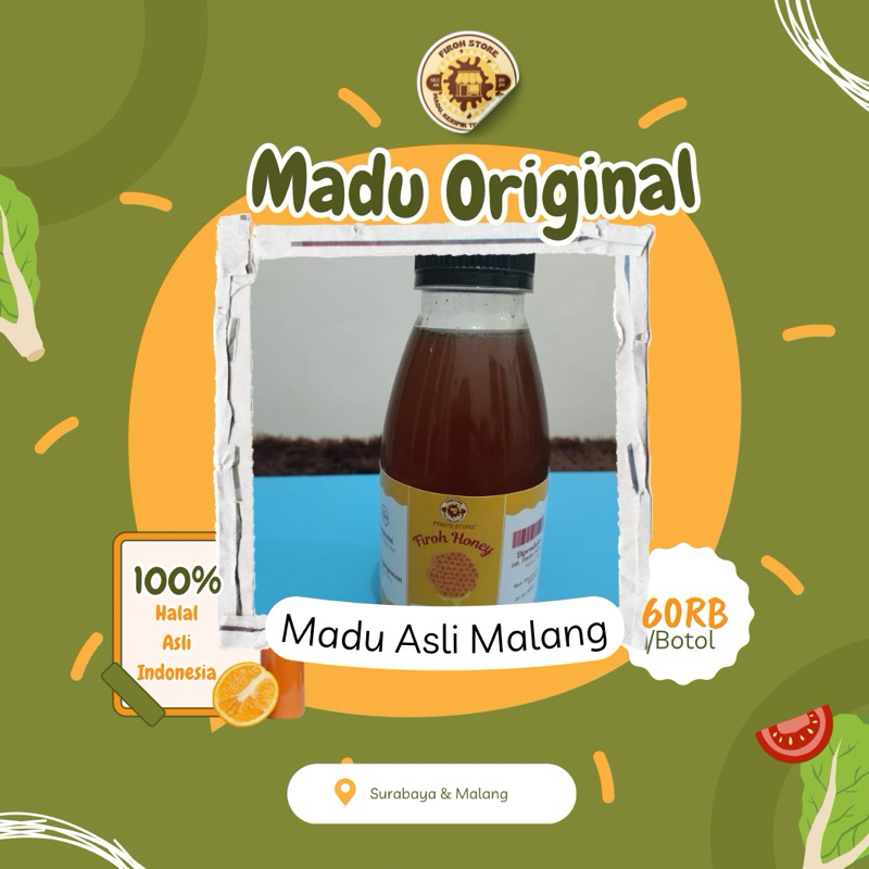 

Madu Murni 100% Asli Tanpa Bahan Tambahan