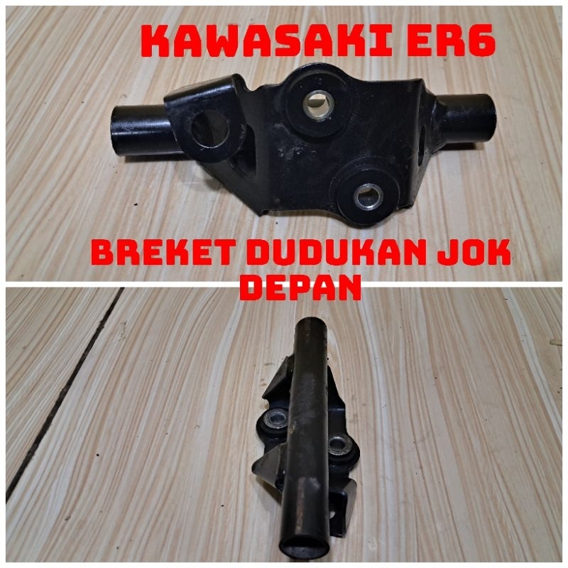 breket dudukan jok depan kawasaki er6n er 6 original copotan