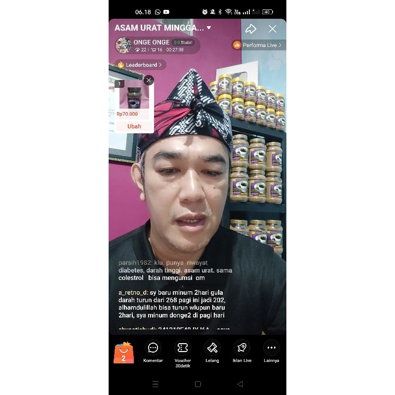 

RB ONGE ONGE Besar BOTOL PUTIH Serbuk Herbal Ketumbar Hitam 250 gram