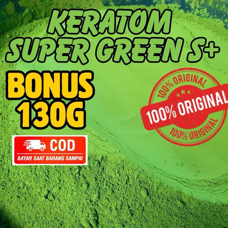 

(GRATIS 130 GRAM) BUBUK SUPER HIJAU ASLI KALIMANTAN