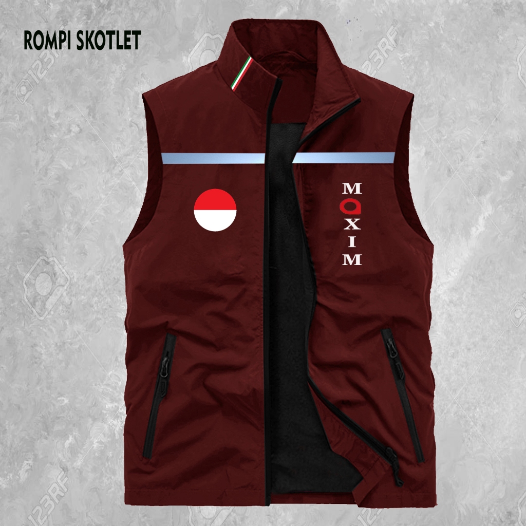 Rompi Motor Driver Maxim, Rompi Outdoor Pria dan Wanita, Rompi Tactical Skotlet