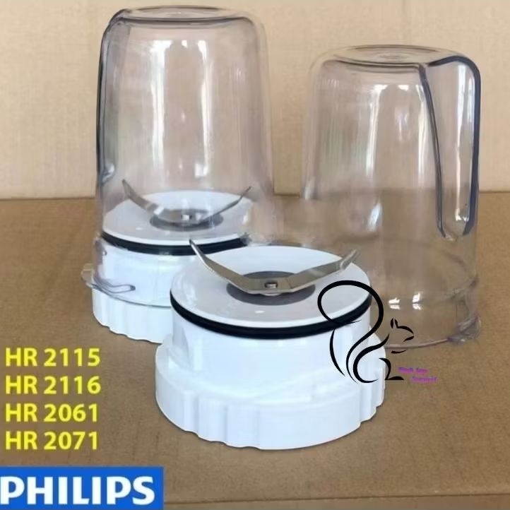 Gelas Bumbu Philips set / Chopper Philips Set (HR 2115/2116/2061/2071)
