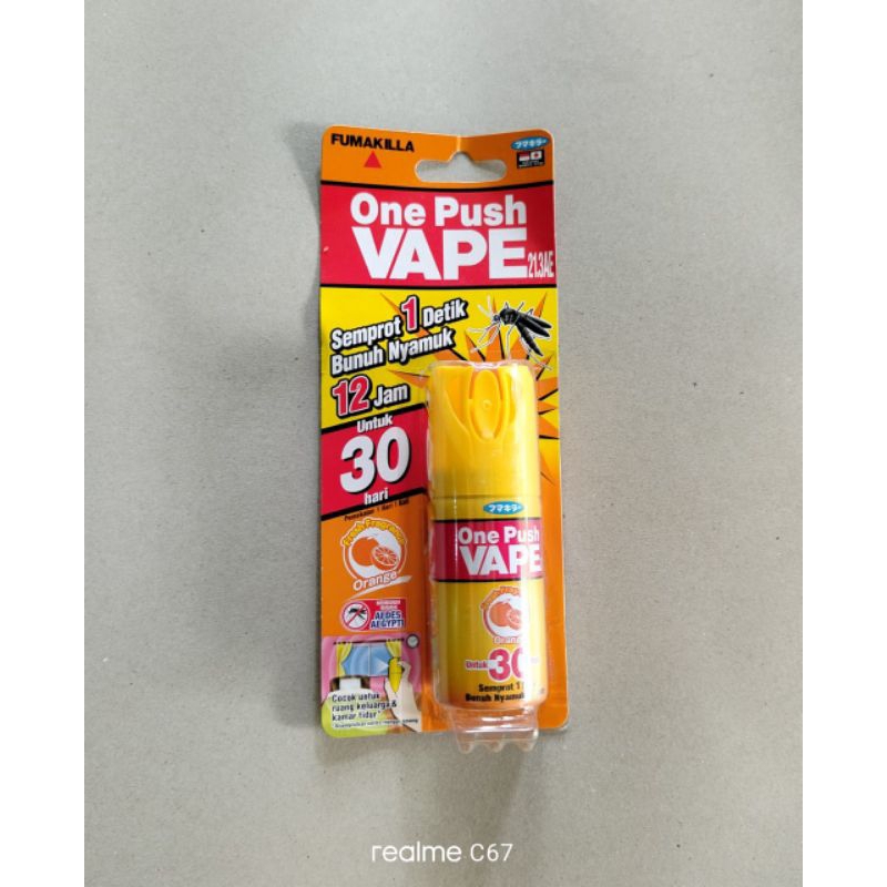 Vape one push semprot 1 detik membunuh nyamuk 12jam