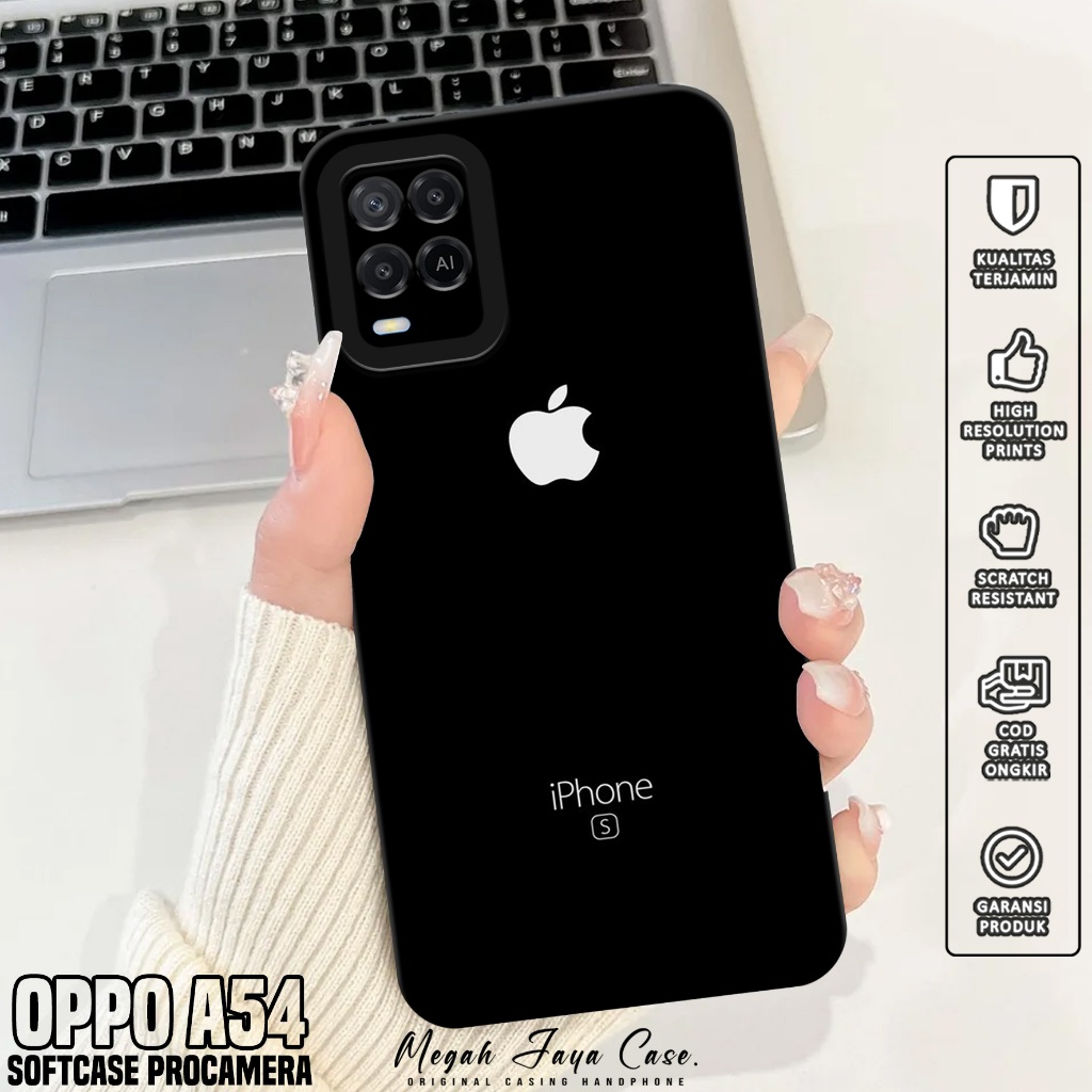 Softcase Hp Oppo A54 - Casing Oppo A54 Motif BRAND - Silikon Hp Oppo A54 - Case Hp Oppo A54 - Pelind